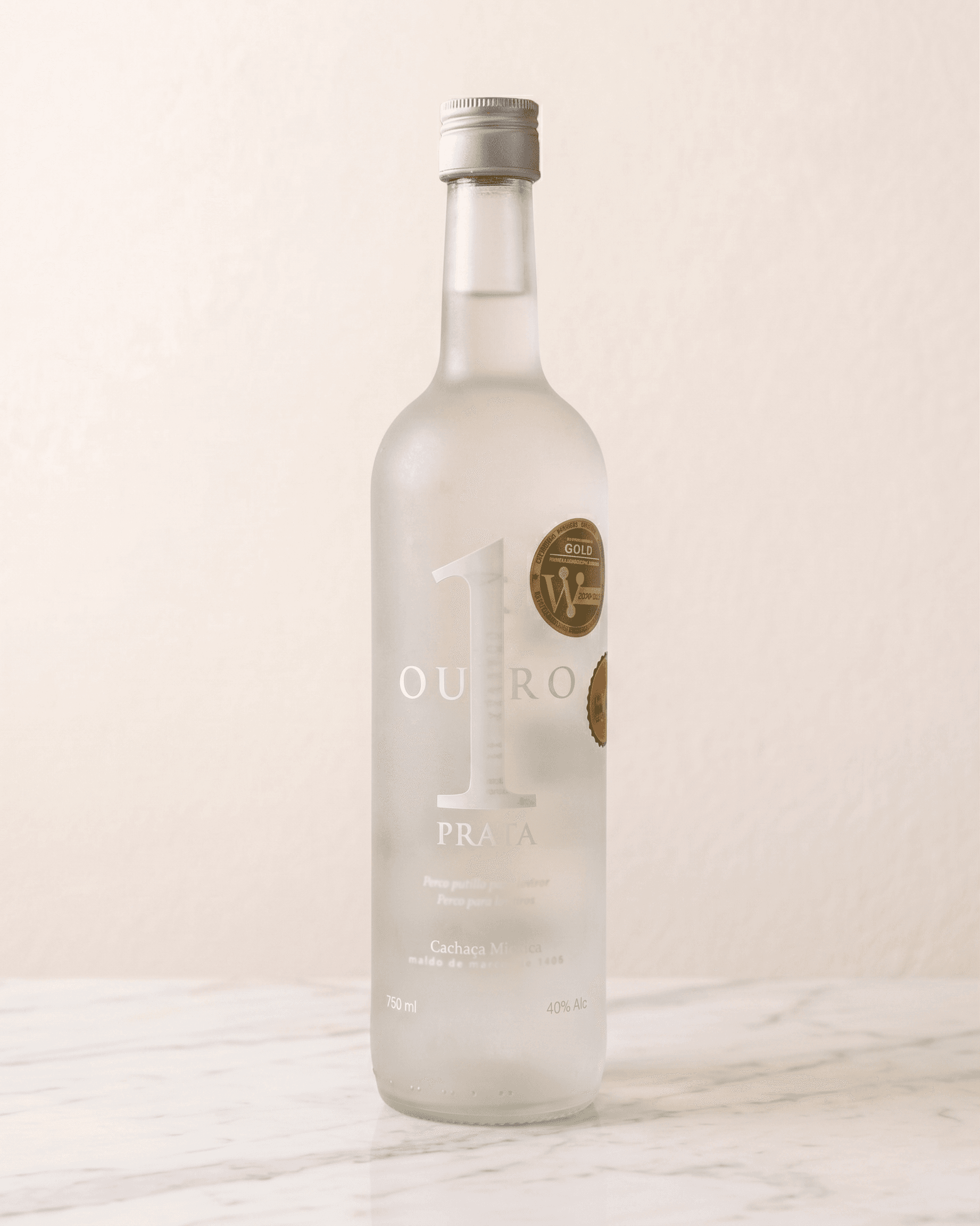 Garrafa do produto Prata